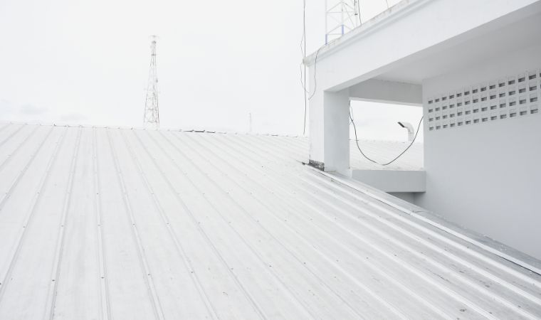 flat roof coating